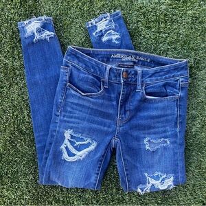 American Eagle “Destroyed” washed Jegging 6